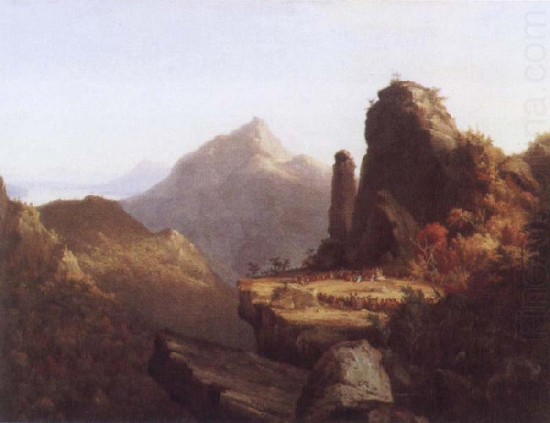 The last of the Mohicans, Thomas Cole